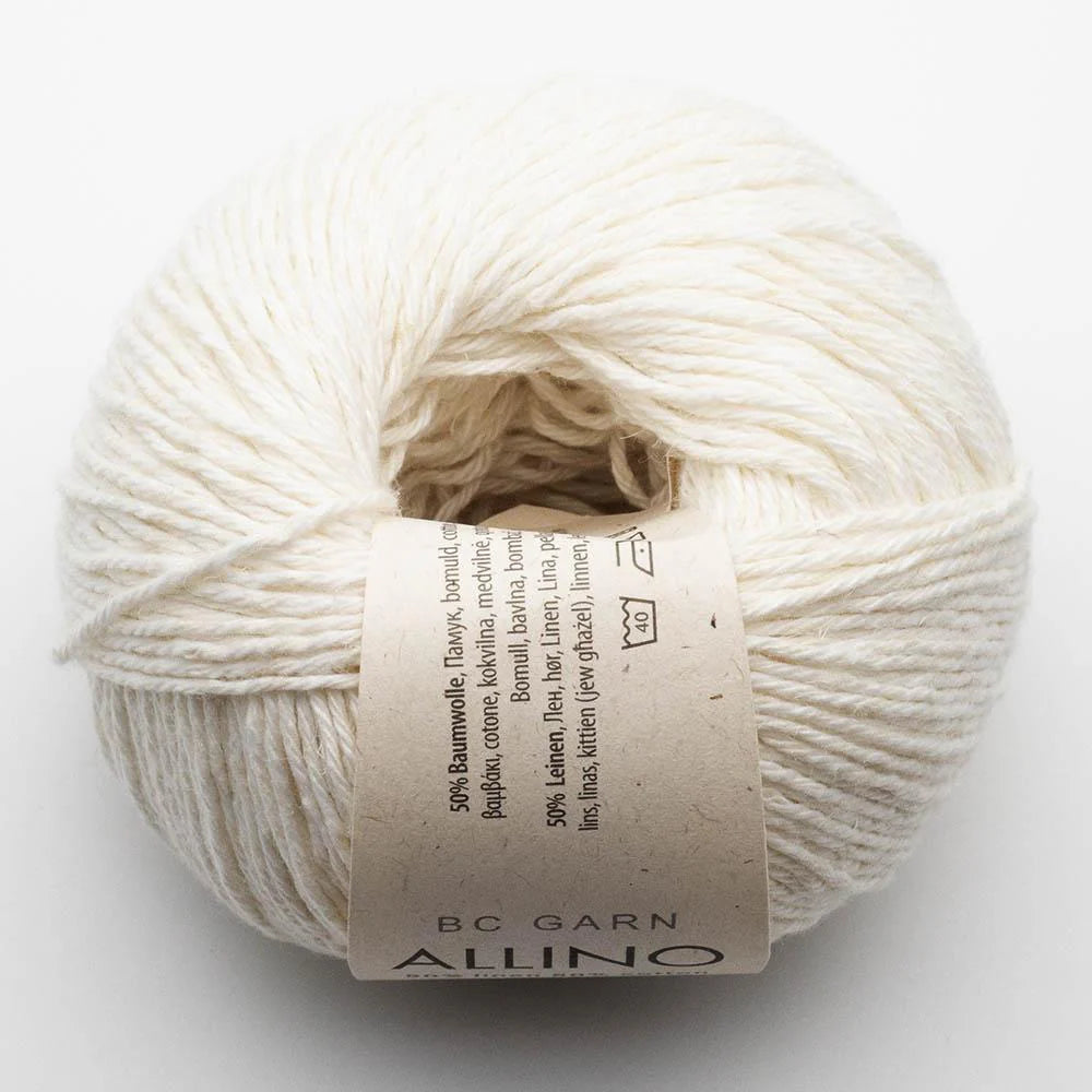 BC Garn Allino - 50% Cotton 50% Linen - 50g 125m - DK 8ply