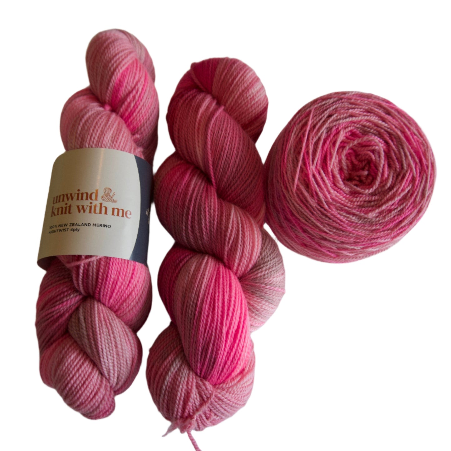 NEW ZEALAND 100% MERINO  High Twist - 4 ply fingering weight 100g 400 meters