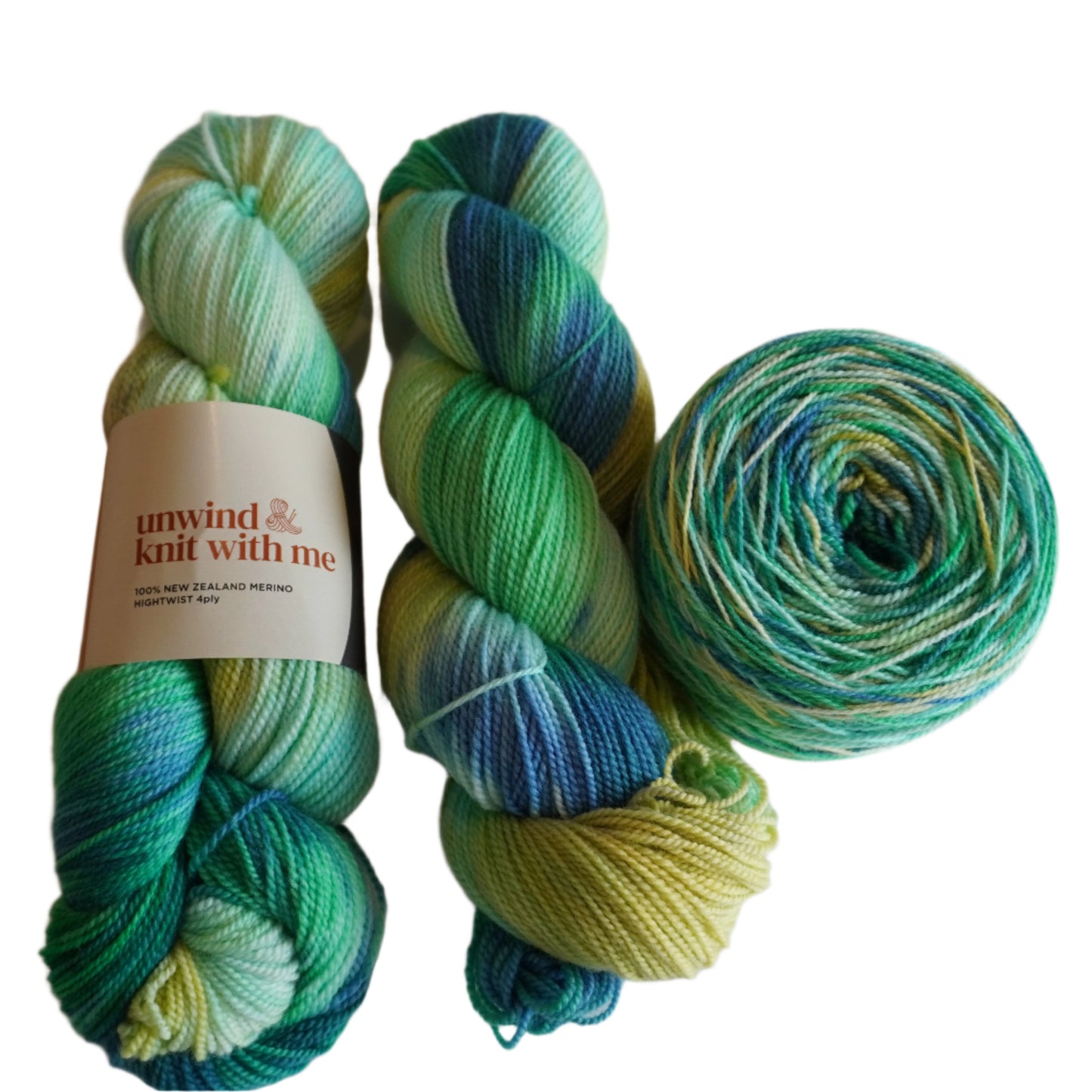 NEW ZEALAND 100% MERINO  High Twist - 4 ply fingering weight 100g 400 meters